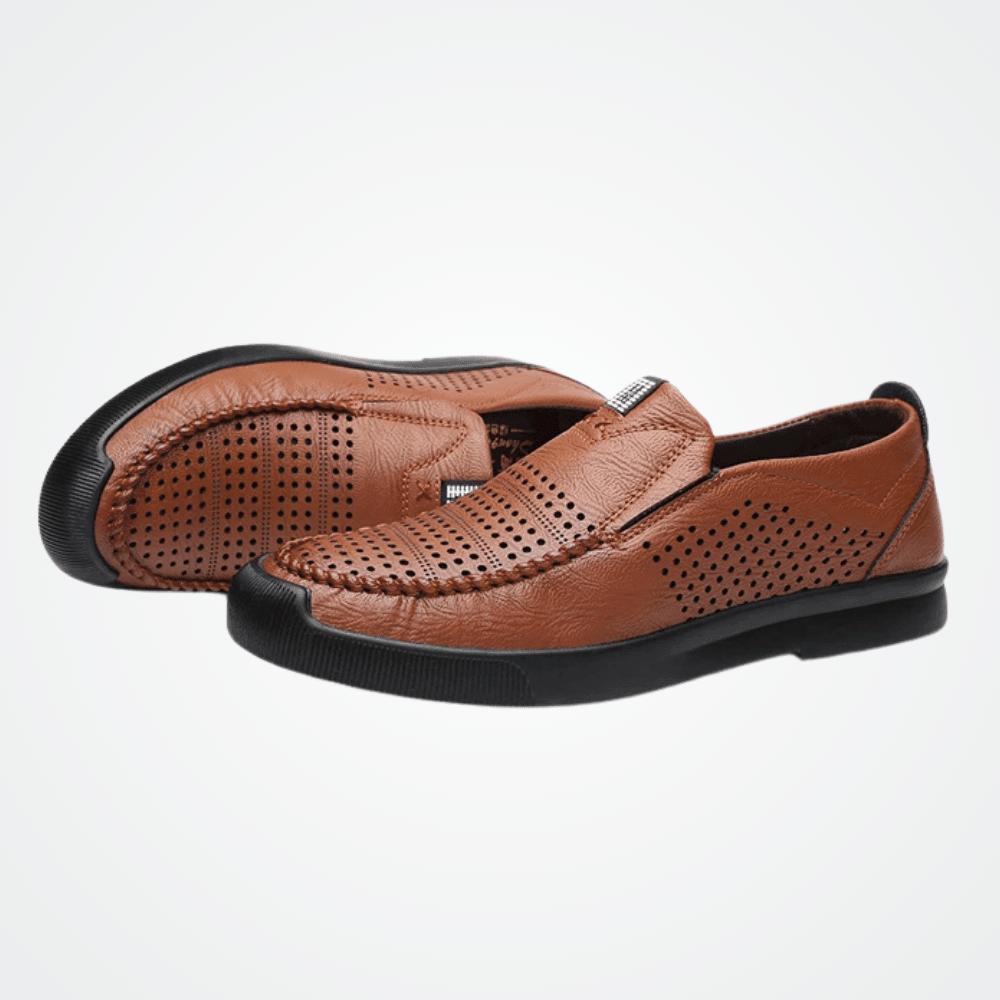 Men's Leather Moccasins Milan Verno