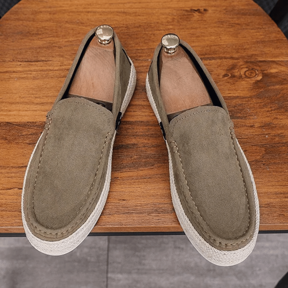Leather Moccasins for Men Nantes Verno