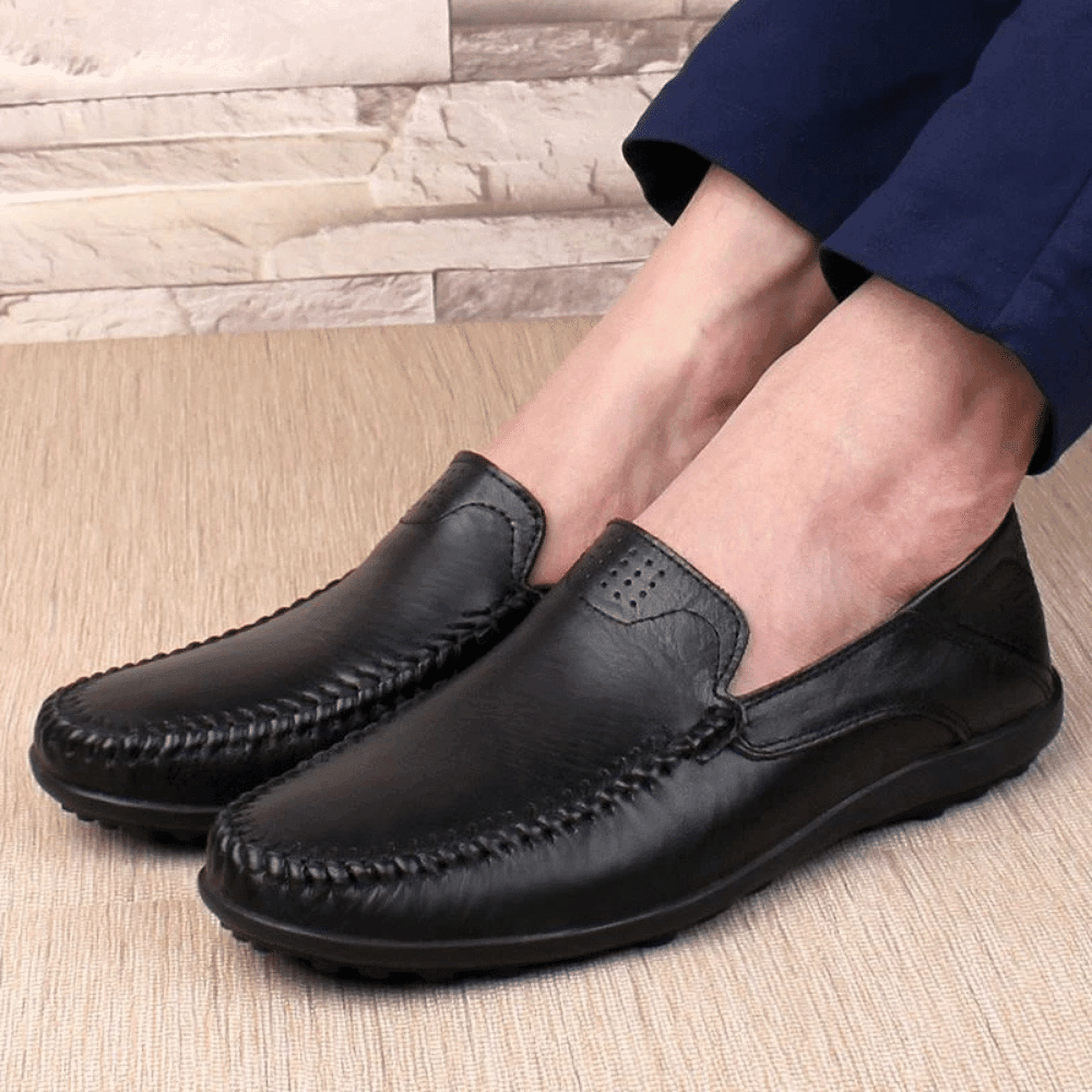 Men's Leather Moccasins Florença Verno